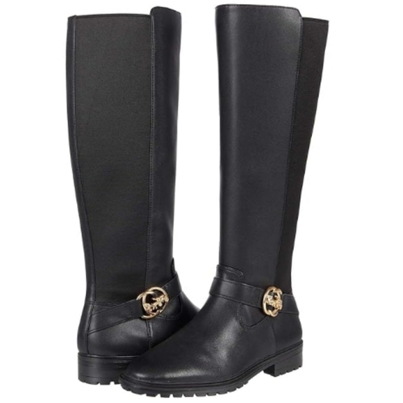 COACH FARRAH LEATHER RIDING BOOTS 6.5 NIB - Picture 1 of 15